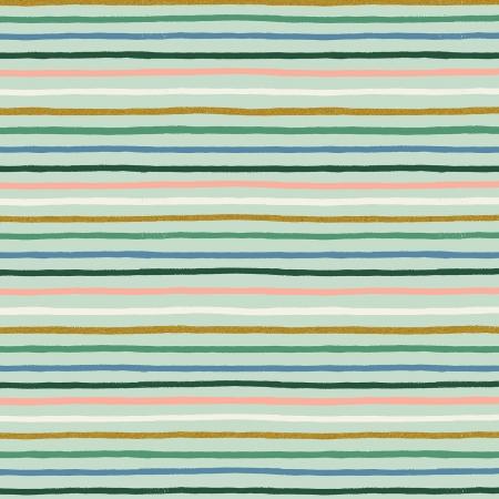 Orchard-Festive Stripe Mint Multi Metallic RP609-MM7M