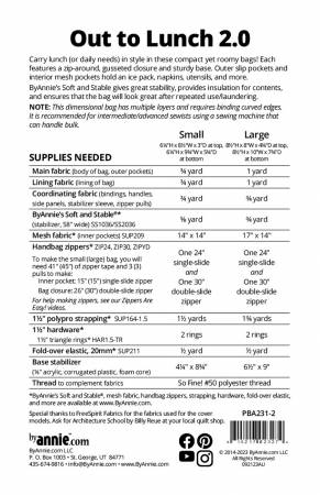 Out to Lunch 2.0 PBA231-2