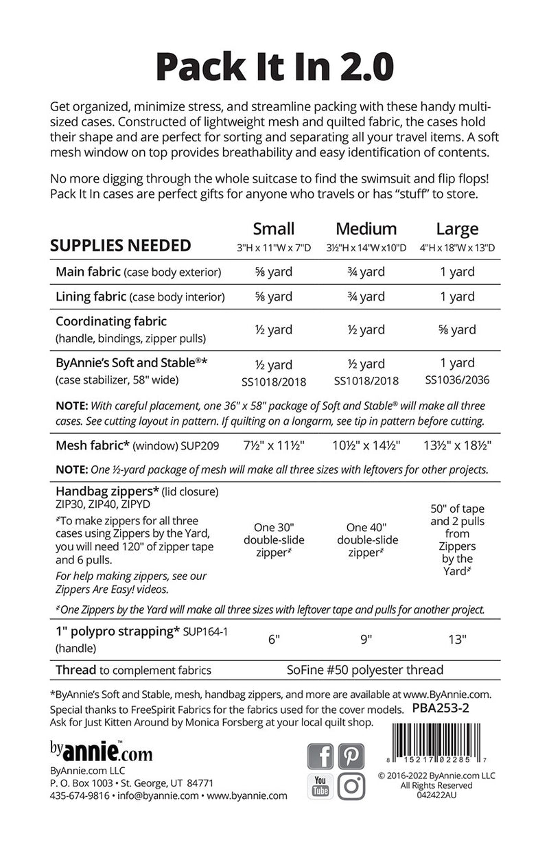 Pack It In! 2.0 PBA253-2