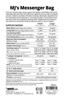 MJ's Messenger Bag PBA261