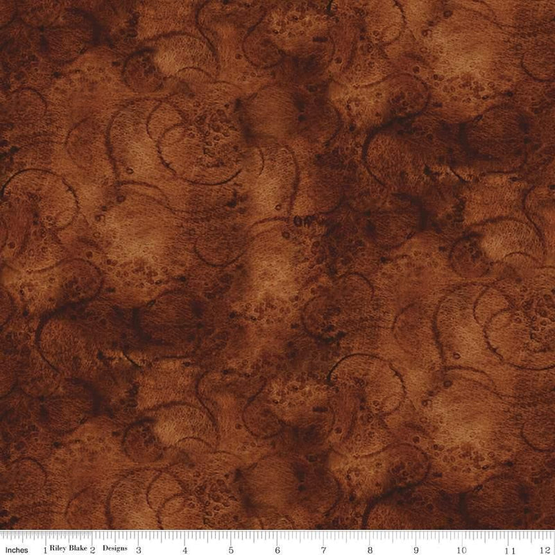 Painter's Watercolor Swirl-Burnt Umber C680-BURNTUMBER