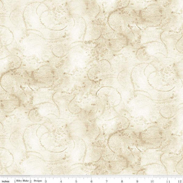 Painter's Watercolor Swirl-Parchment C680-PARCHMENT