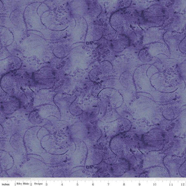 Painter's Watercolor Swirl-Periwinkle C680-PERIWINKLE