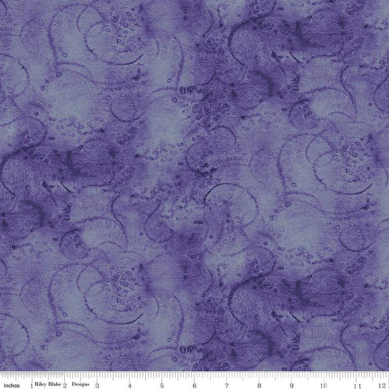 Painter's Watercolor Swirl-Periwinkle C680-PERIWINKLE
