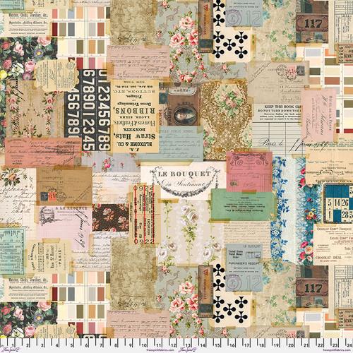 Palette Quiltback-Ephemera Palette QBTH014.PALETTE
