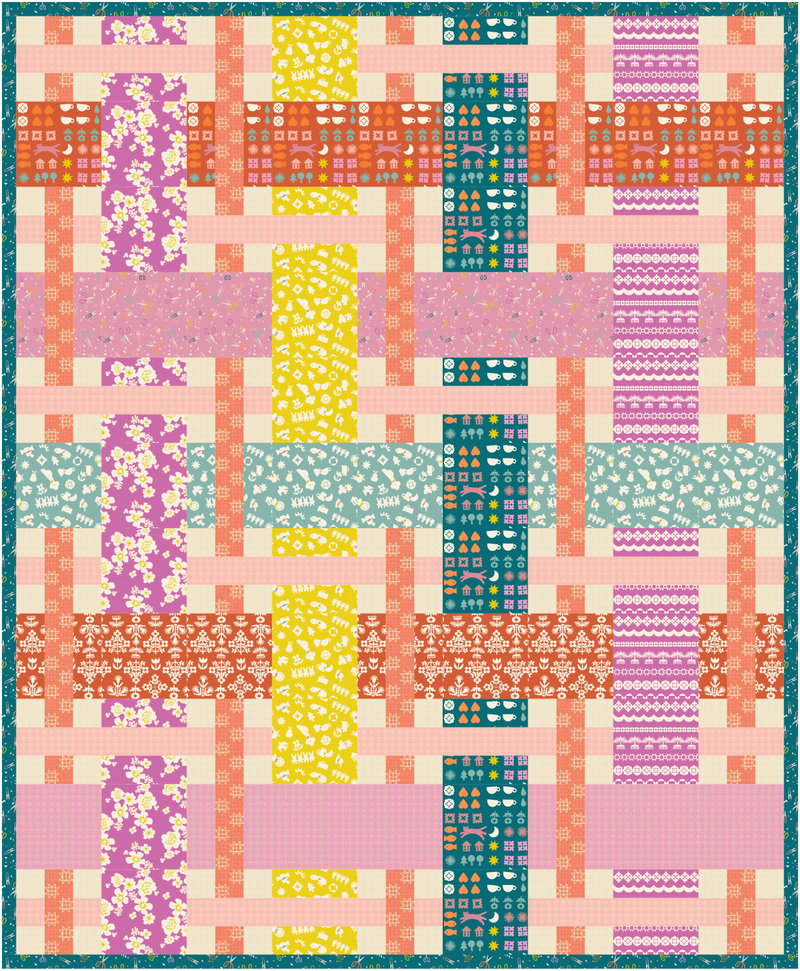 Paper Cuts 2 Quilt Kit