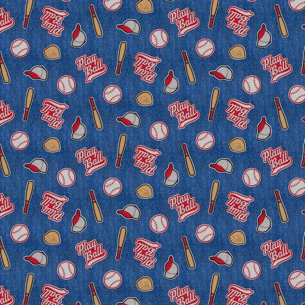 Patch Perfect-Baseball Dark Blue 12026133