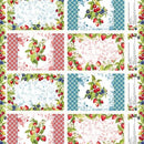 Patchwork Picnic-24" Placemat Panel Multi W105-010-035