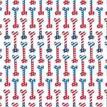 Patriotic Pooch-White 7947-08