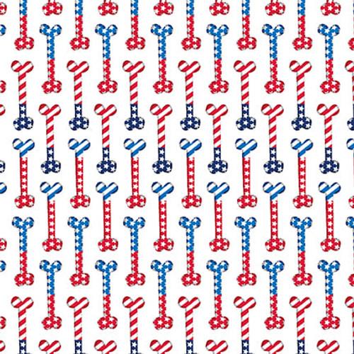 Patriotic Pooch-White 7947-08