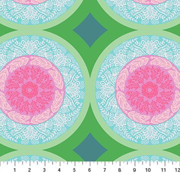 Perennial Borders-Doily Powder AMT138-78V