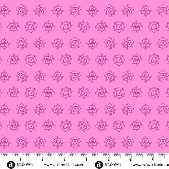 Petals & Stitches - Pink Tiled Dresden A-1568-E