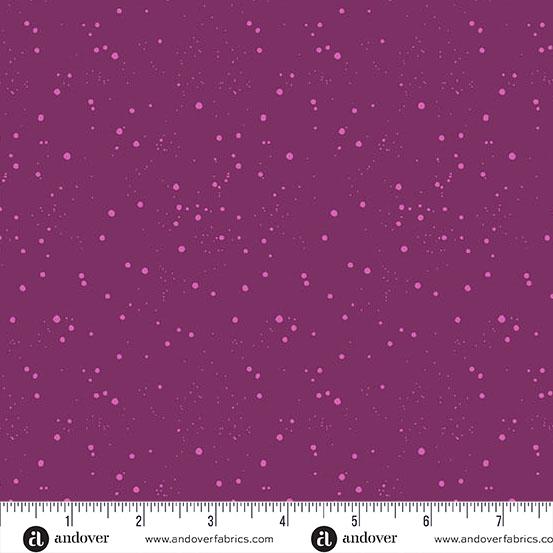 Petals & Stitches - Plum Tinted Dots A-1571-P