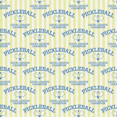 Pickleball Playtime-League Champion Yellow 120-25082