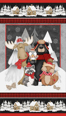 Pinecone Ridge Lodge-24" Panel Multi 2132P-89