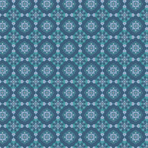 Pieces Of India-Bombay Foulard Blue/Pink 12025711