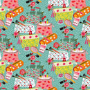 Bubble Bath-Lovely Drop Kits Teal/Pink 12025871