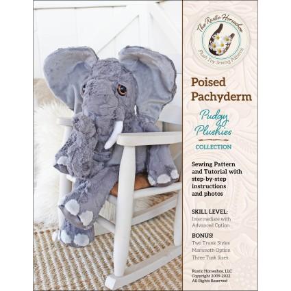 Poised Pachyderm Pattern RHS-ELPP-1