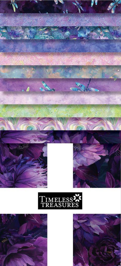 Precut 10" Squares-Dragonfly Mist CP10SQ42-CD