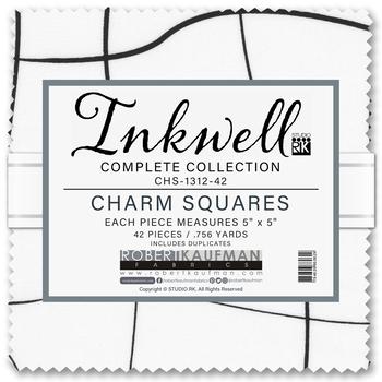 Precut Charm Squares-Inkwell CHS-1312-42