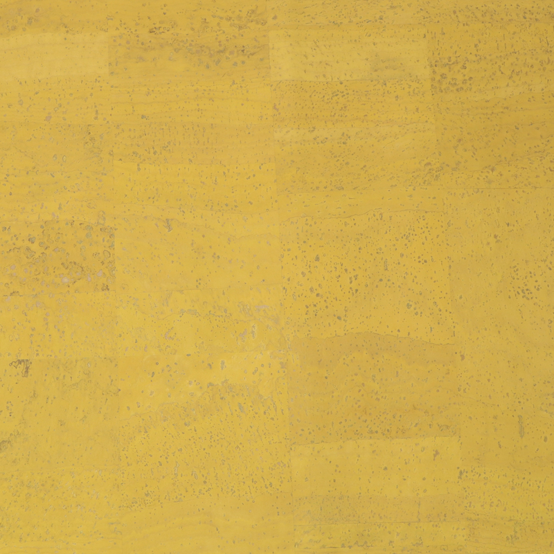 Precut Cork 18"x27"-Premium Solid Yellow Pastel COF-255-A