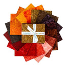 Precut FQ Bundle-Expressions Hand Dyes-Warm Glow FQ-21007-16