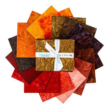 Precut FQ Bundle-Expressions Hand Dyes-Warm Glow FQ-21007-16