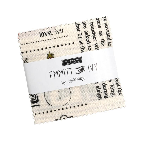 Precut Mini Charm Pack-Emmitt & Ivy 55690MC