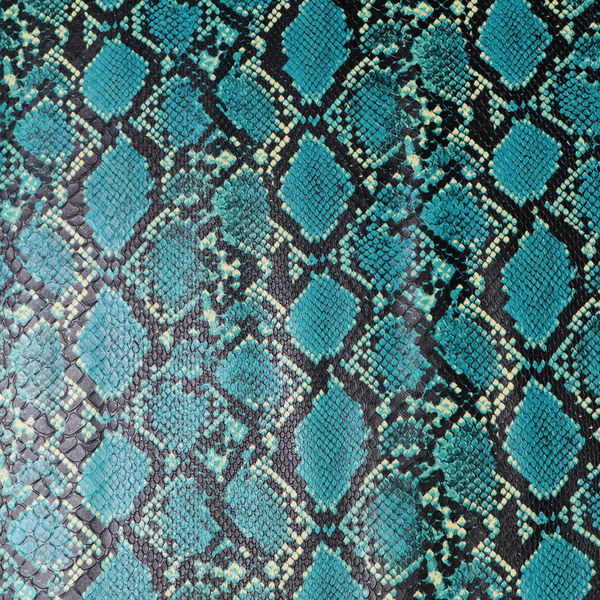 Precut Vinyl - Boa Python - Turquoise - 18"x54"