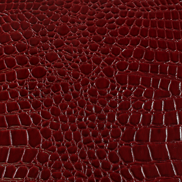 Precut Vinyl - Crocco Leather- Cherry - 18"x27" CL80