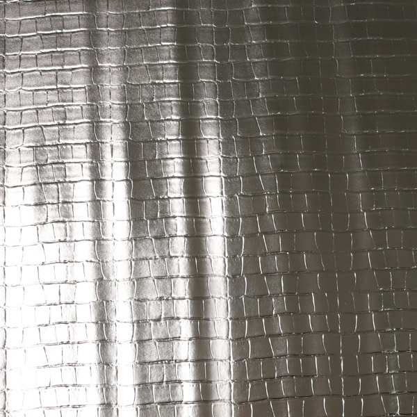 Precut Vinyl - Gator Embossed Silver AH1125-35K - 18" x 54"