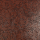 Precut Vinyl - Western Floral- Brown 18"x54"