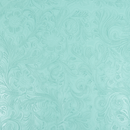 Precut Vinyl - Western Floral- Mint - 18"x27"