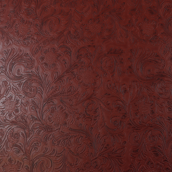 Precut Vinyl - Western Floral - Copper - 18"x27"