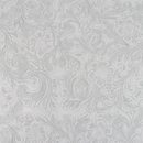 Precut Vinyl - Western Floral Faux Leather - Gray - 18"x27"
