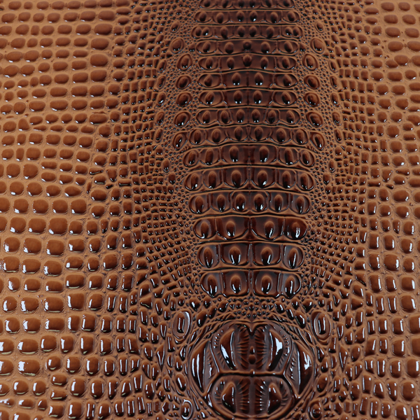 Precut Vinyl - Keys Gator - 3-D Embossed Gingerbread KG-103 - 18"x27"