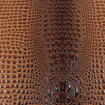 Precut Vinyl - Keys Gator  3-D Embossed - Gingerbread KG-103 18"x54"