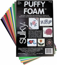 Puffy Foam 3mm 6"x9"-12 Color Assortment 45100S