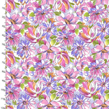 Purple Perfection-Packed Blooms Multi 23603-MLT