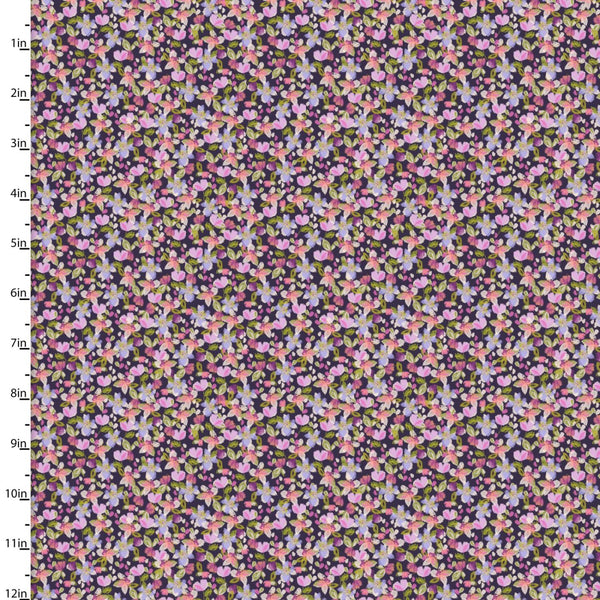 Purple Perfection-Tiny Flowers Purple 23602-PUR