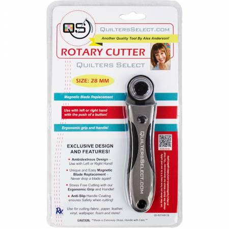 Quilters Select 28MM Rotary Cutter - QS-ROTARY28