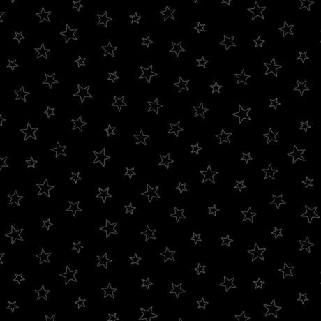 Quilting Illusions-Black On Black 1649-23540-J