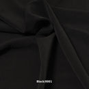 RCY-Jessica Polyester Spandex Knit-Black JESSICA-0001