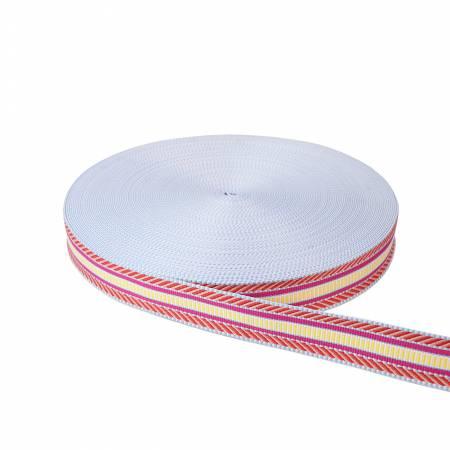 Railroad Track Neon Webbing 1-1/2in STWMD-RRNE