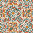 Blockprint Chic-Beige/Red 12025913