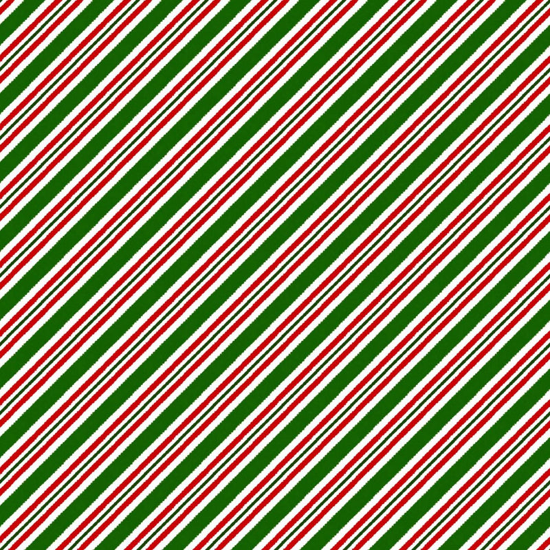 Noel-Diagonal Stripes Green/Red OA598124