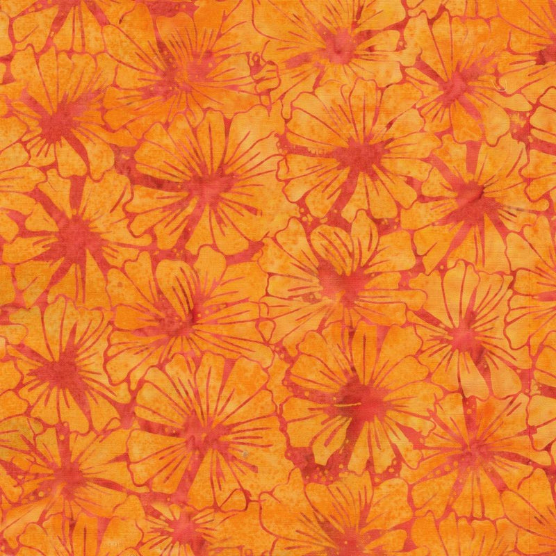Garden Glory-Large Floral Multi/Red Orange 512501809