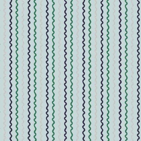 Rifle Paper Basics-Ribbon Stripe Mint Metallic  RP503-MI3M