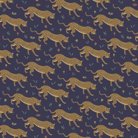 Rifle Paper Camont-Jaguar Navy Metallic RP706-NA1M