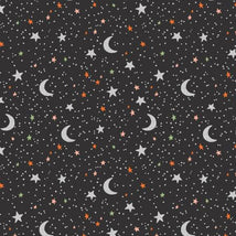Rifle Paper Halloween-October Night Black Metallic RP1305-BK1M